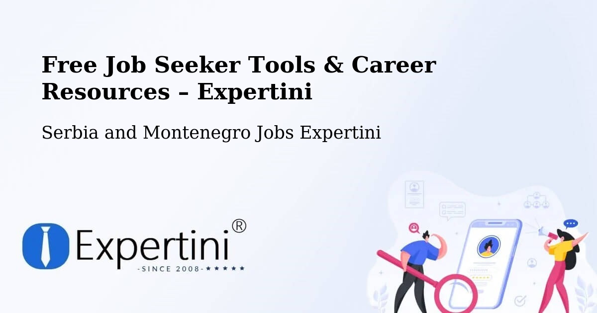 Free Job Seeker Tools & Career Resources – Brampton - Brampton, Serbia and Montenegro Jobs Expertini