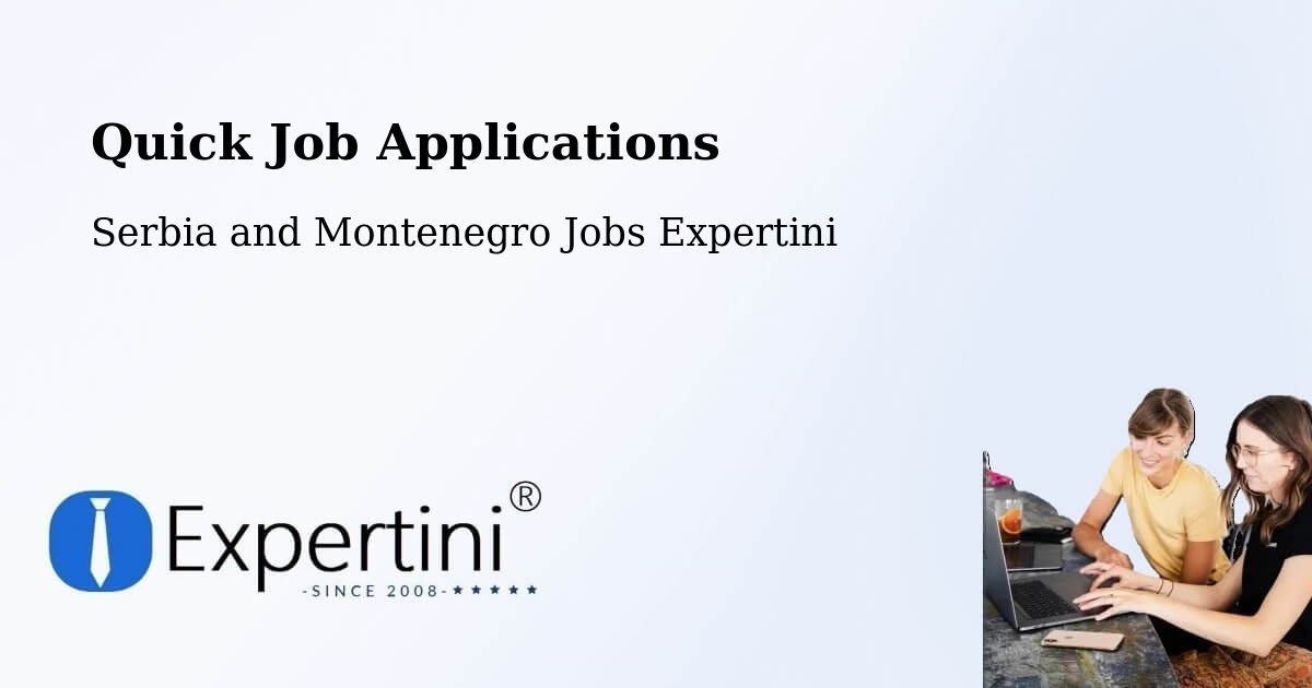 Quick Apply Feature – Brampton - Serbia and Montenegro Jobs Expertini