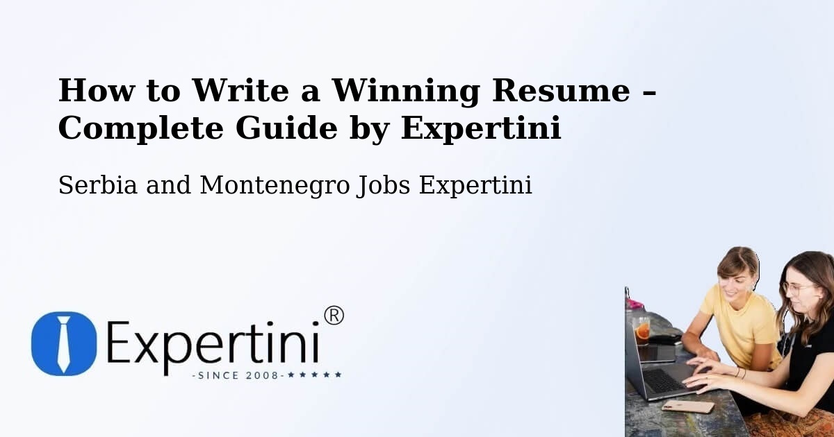 Resume Writing Guide for Job Seekers – Brampton - Brampton, Serbia and Montenegro Jobs Expertini